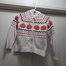 Fall Fair Isle Zip Up Hoodie