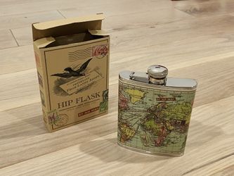6oz Stainless Steel Flask