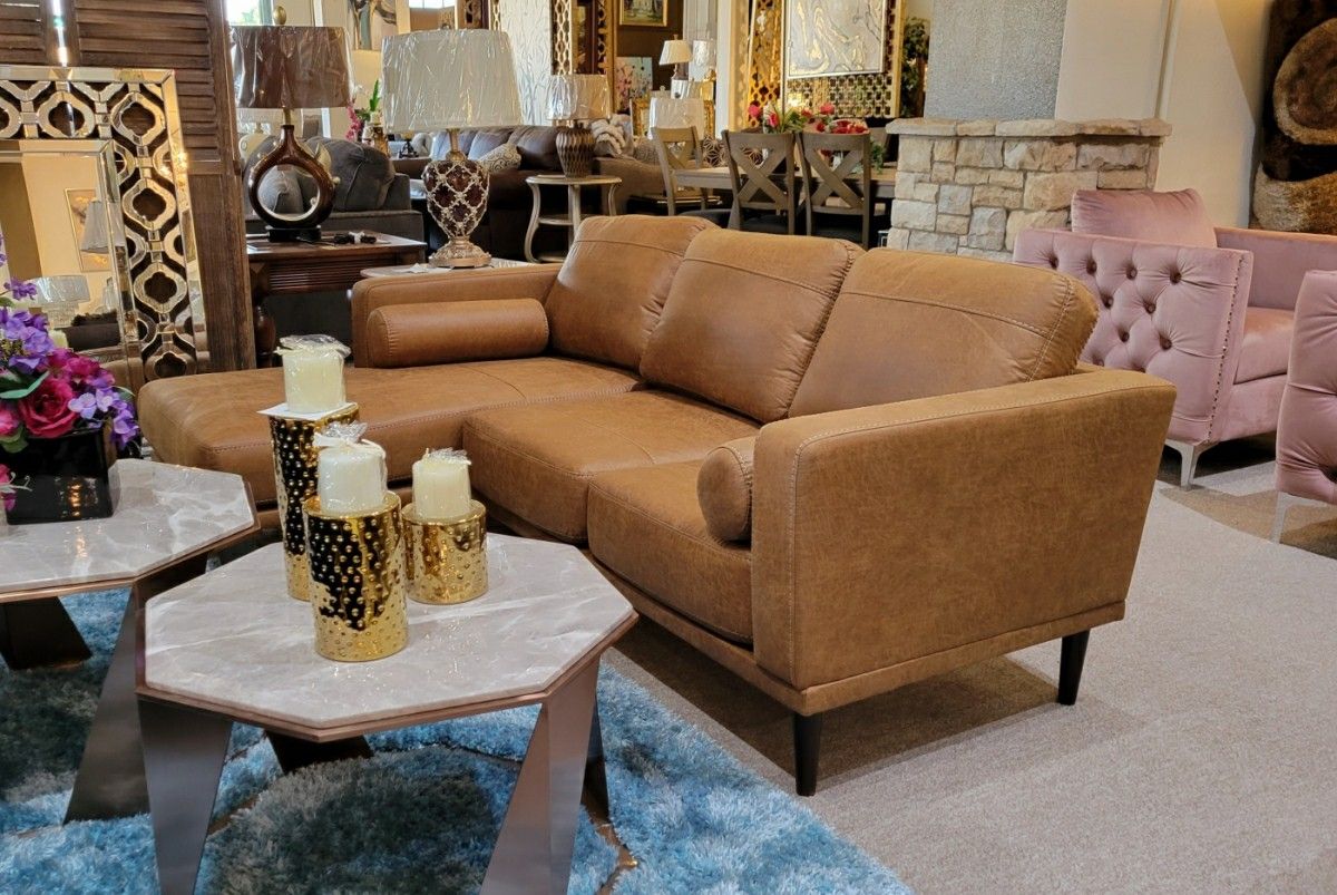 Mid-Century Modern Sectional (Sofa Chaise)