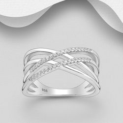 Ring Sterling Silver 925 Italy 