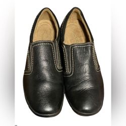 Natural Soul By Naturalizer Women's 8.5M Shoes Deep Brown Leather Loafers