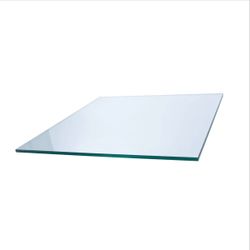 New 24x24” 3/8 Thick Square Glass 