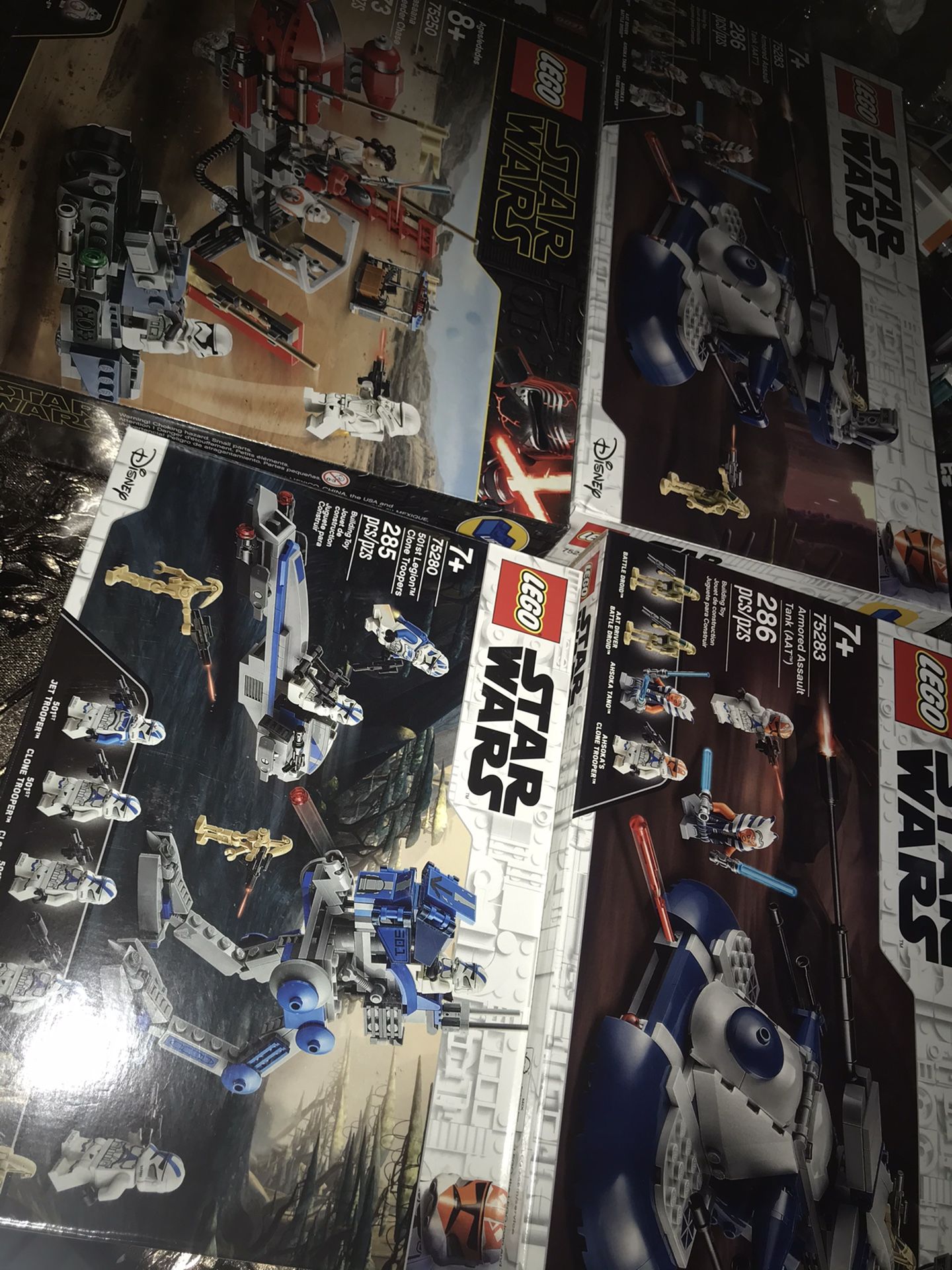 Lego Star Wars VEHICLE LOT ONLY