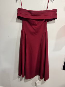 Medium Burgundy Dress