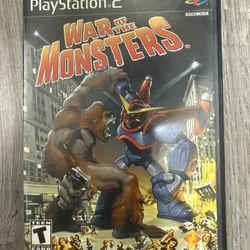 War Of The Monsters For PS2