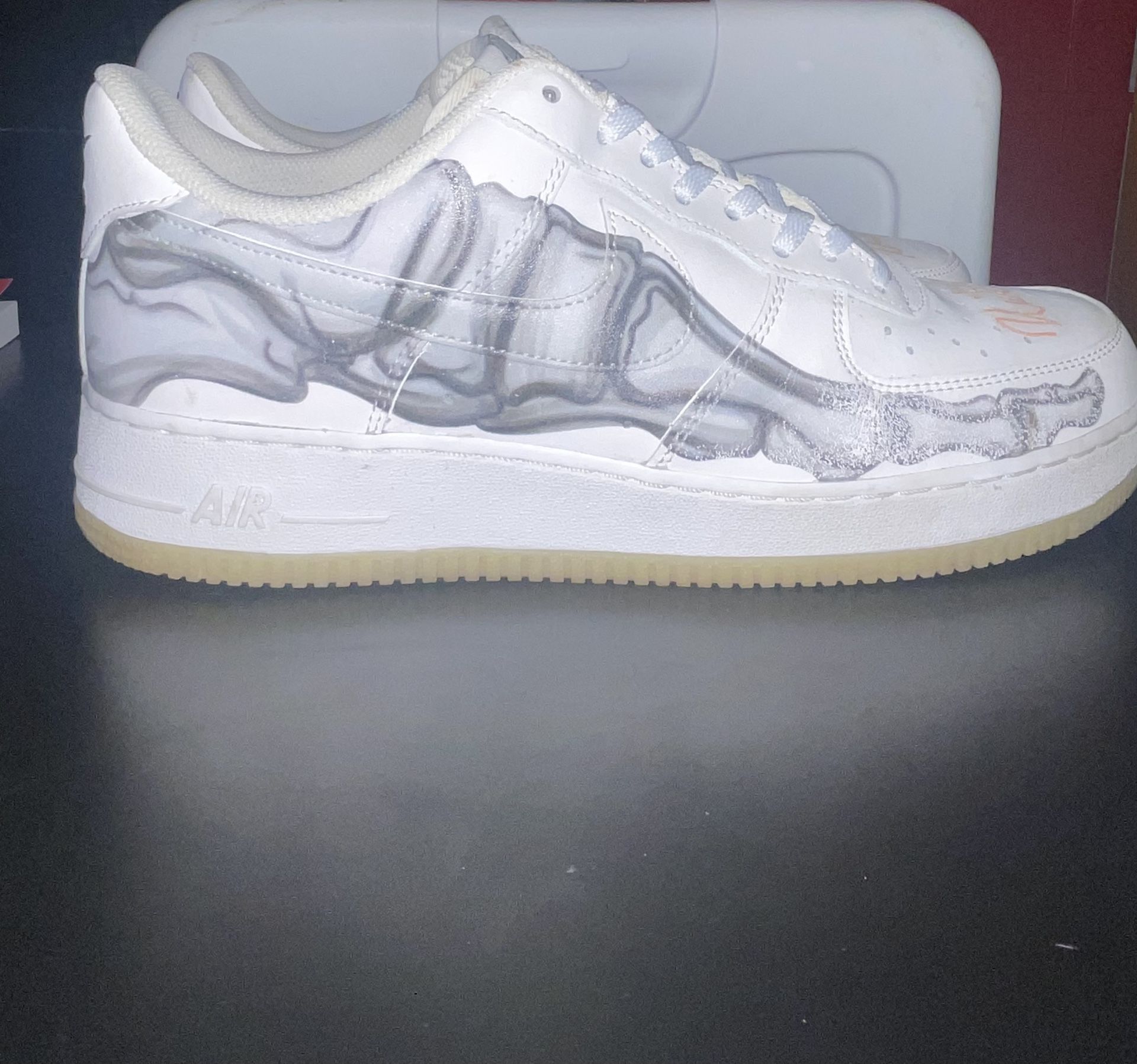 Air force 1 hotsell skeleton for sale