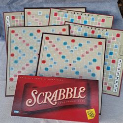 6 Scrabble Game Boards Only (Boards Only) Does Not Include The Tiles Or Tile Holders