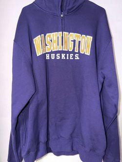 UW Huskies Quarter-Zip Sweatshirt 2XL