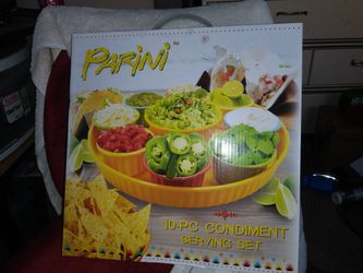 NEW condiment tray set