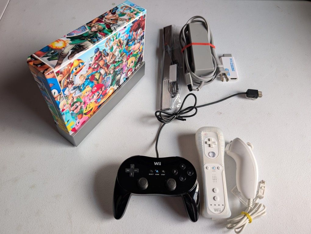 Nintendo Wii Bundle Preloaded With Games And Pokemon Movies 