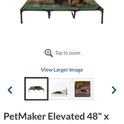 Elevated Pet Bed For Large Dogs