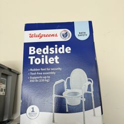 New Bedside Toilet 