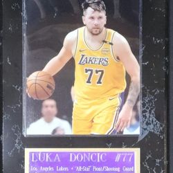 Lakers Luka Doncic Plaque-And 100 Others!