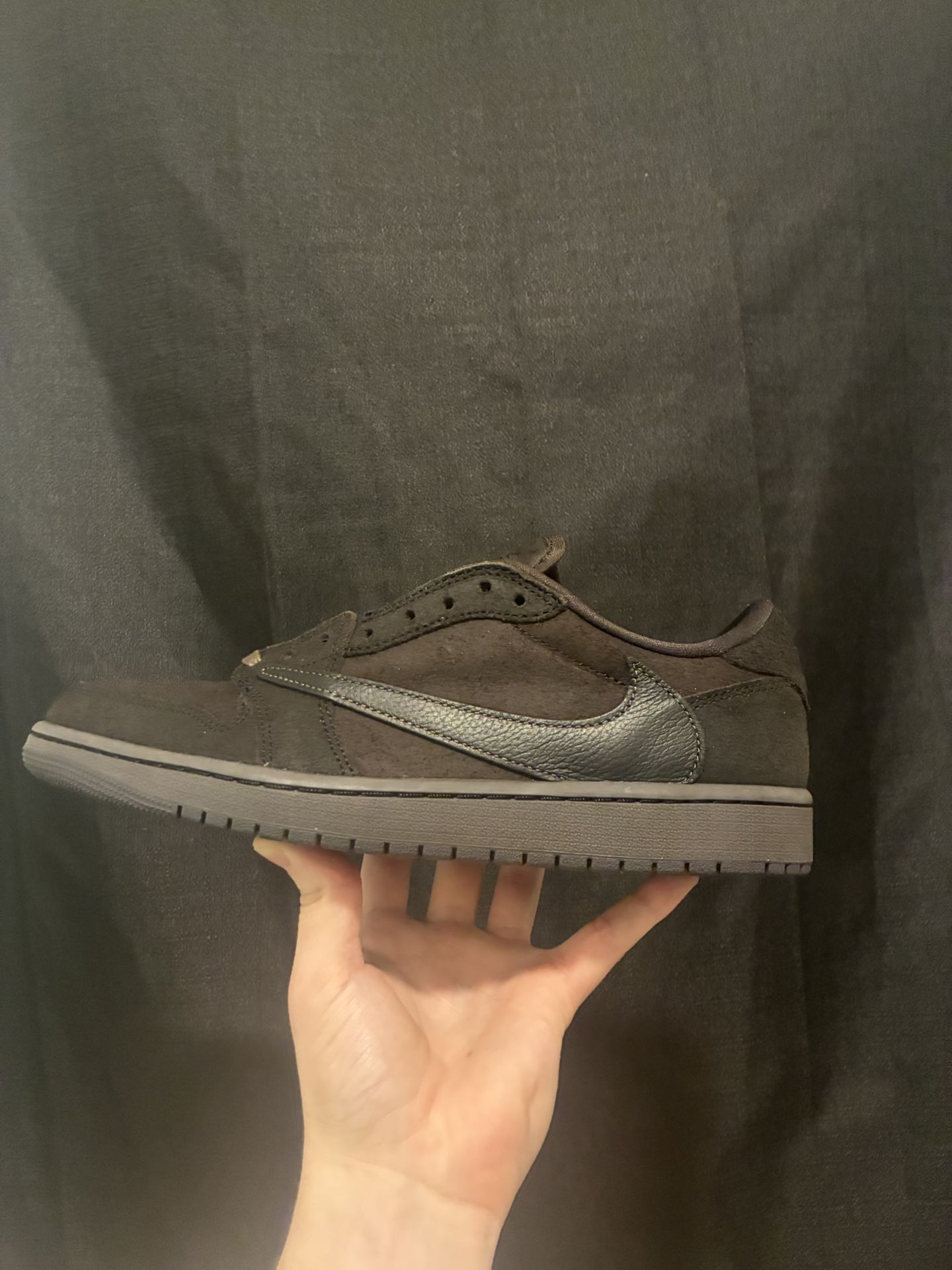 Jordan 1 Retro Low ‘Travis Scott Velvet Brown’ Size 10