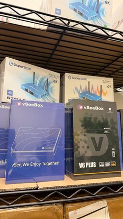 VSee Box V6 Max V See Box V6 Plus Superbox S7 Max Super Box S6 Max - Streaming Media Devices