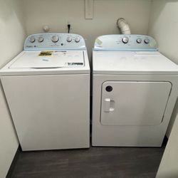 Washer And Dryer Eight Months Old