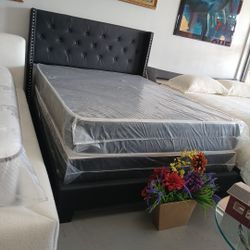 NEW FULL MATTRESSES AND BOX  2 PC