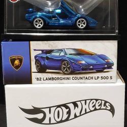 Hot Wheels RLC 82 LAMBORGHINI COUNTACH LP500 S