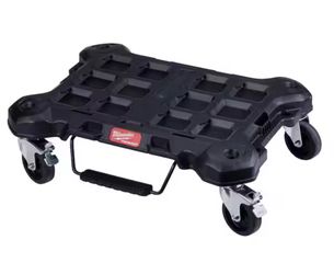Milwaukee PACKOUT Dolly 24 in. x 18 in. Black Multi-Purpose Utility Tool Cart
