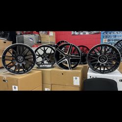 Mercedes 18/19/20” New Amg Style Rims New Tires Sets