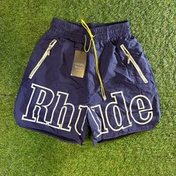 Rhude navy shorts