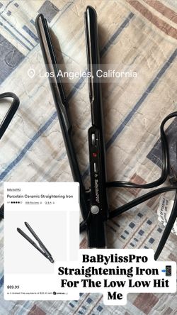 BaBylissPro Pro Straightening Iron