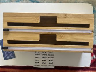 New Wrap Dispenser with Cutter and Labels Multiple Available 