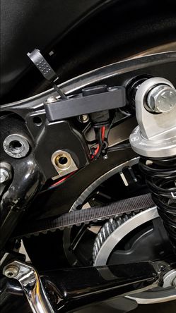 Harley Touring / Bagger Relocation SAE Battery Tender / Trickle Charger Mount