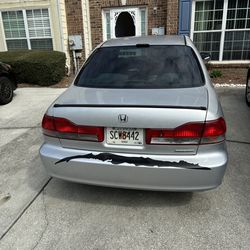 Car partially running