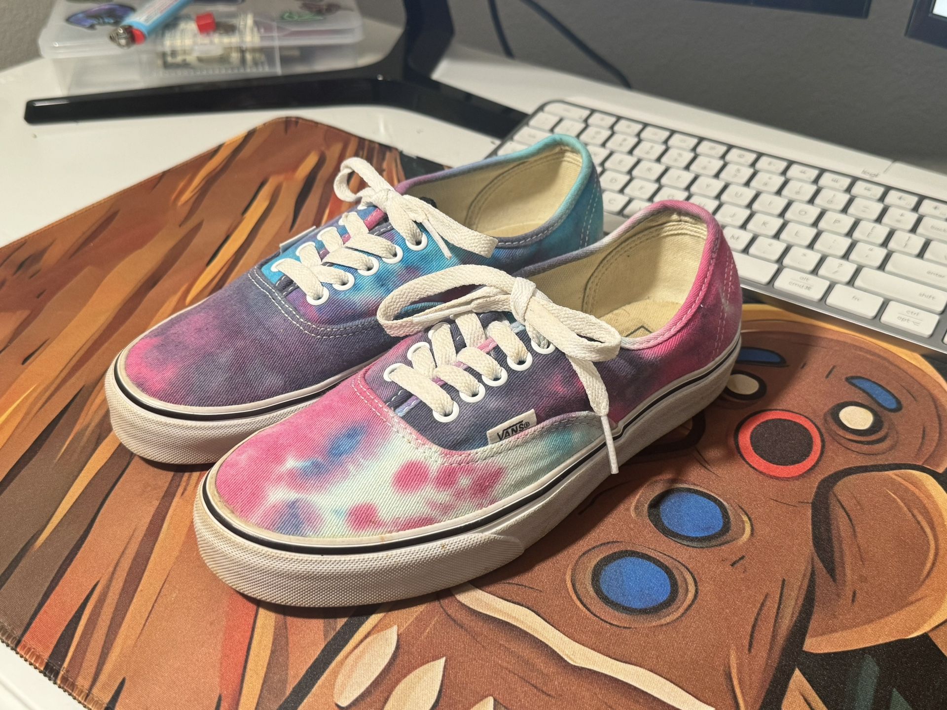 Vans Authentic Tie Dye Sneakers Womens 8.5