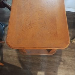 Coffee table and two end tables