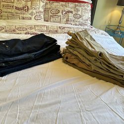 Boys 10 Pairs Of  Pants /Jeans