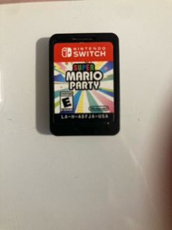 Nintendo switch Super Mario Party