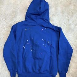 blue spider hoodie