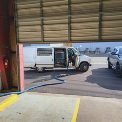 Carpet Cleaning Van