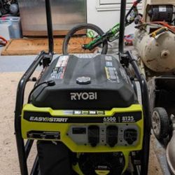 Ryobi 6,500-Watt Gasoline Powered Portable Generator with CO Shutdown Sensor