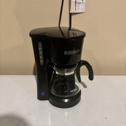 Black and Decker Coffee Maker 5 Cup Capacity