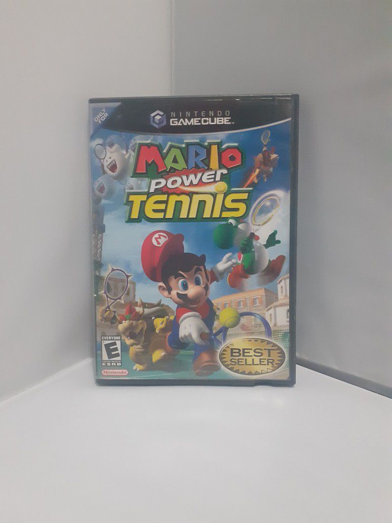 Mario Power Tennis (Nintendo Gamecube)  INCLUDES MANUAL