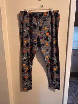 Halloween Leggings Size 3XL