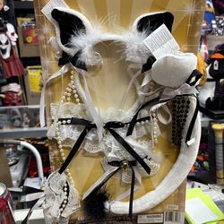 New, Anime Lolita Cat Cosplay Set 