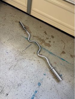 Olympic curl bar