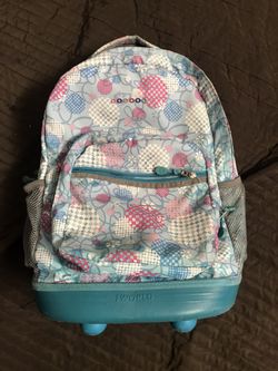 J world rolling backpack with lunchbox
