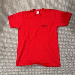Supreme ET Tshirt Red M Size