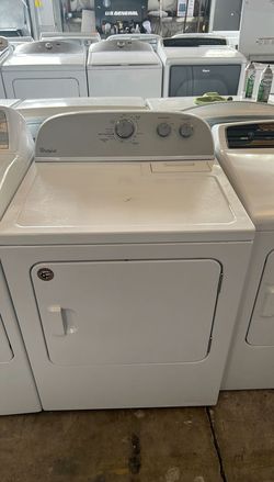 Whirlpool White Dryer with FrontLoad