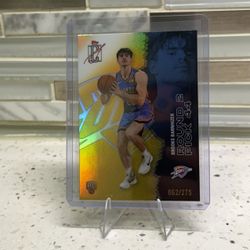 2025-26 Topps Signature Class Brooks Barnhizer Rookie Yellow Chrome /275