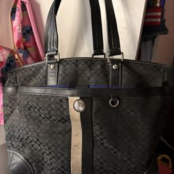 Vintage Coach Diaper Bag