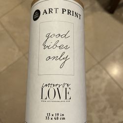 Urban Outfitters Print - Good Vibes Only