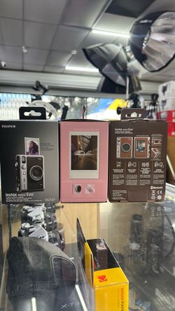 FUJIFILM instax mini EVO Hybrid Instant Camera