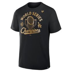 Los Angeles Dodgers 2025 World Series Champions T-Shirt S-4X