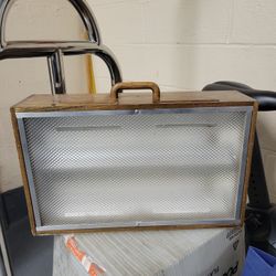 Vintage Portable Box Lamp 